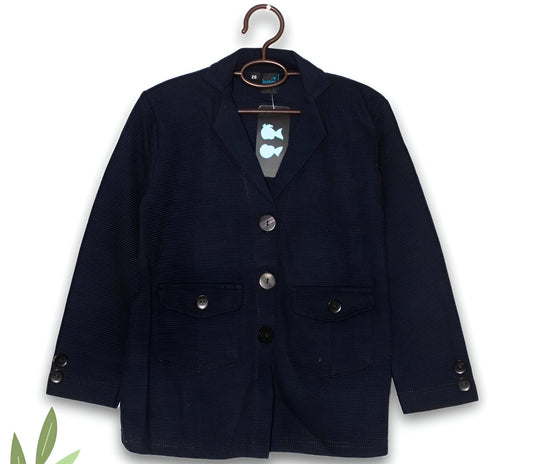 Black Safini Kids Girls Coat